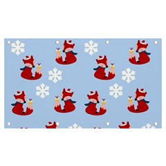 Christmas Background Pattern Banner And Sign 7  X 4  by uniart180623