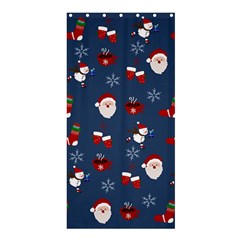 Christmas Background Design Pattern Shower Curtain 36  X 72  (stall)  by uniart180623
