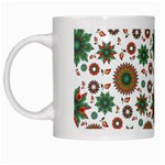 Pattern Abstract Seamless White Mug Left