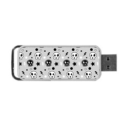 Skull-pattern- Portable Usb Flash (two Sides) by Ket1n9