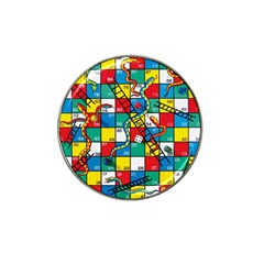 Snakes And Ladders Hat Clip Ball Marker by Ket1n9