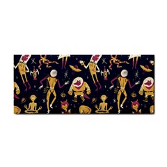 Alien Surface Pattern Hand Towel by Ket1n9