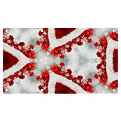 Christmas-background-tile-gifts Banner And Sign 7  X 4  by Grandong