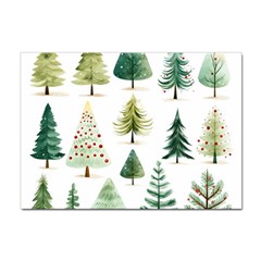 Christmas Xmas Trees Sticker A4 (100 Pack) by Vaneshop