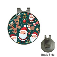 Christmas Santa Claus Hat Clips With Golf Markers by Vaneshop