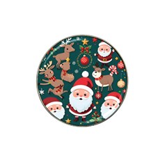 Christmas Santa Claus Hat Clip Ball Marker by Vaneshop