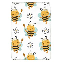Art Bee Pattern Design Wallpaper Background Removable Flap Cover (l) by Vaneshop
