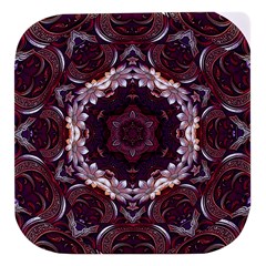 Rosette Kaleidoscope Mosaic Abstract Background Stacked Food Storage Container by Vaneshop