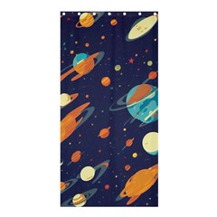 Space Galaxy Planet Universe Stars Night Fantasy Shower Curtain 36  X 72  (stall)  by Pakjumat