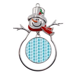 Sea Turtle Sea Animal Metal Snowman Ornament by Dutashop