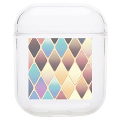Abstract Colorful Diamond Background Tile Soft Tpu Airpods 1/2 Case by Amaryn4rt