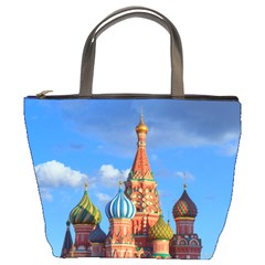 Architecture Building Cathedral Church Bucket Bag by Modalart