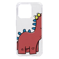 Dinosaur Dragon Drawing Cute Iphone 14 Pro Tpu Uv Print Case by Ndabl3x