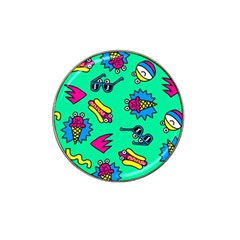 Pattern Adweek Summer Hat Clip Ball Marker by Ndabl3x