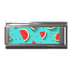Watermelon Fruit Slice Superlink Italian Charm (9mm) by Bedest