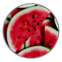 Watermelon Fruit Green Red Wireless Fast Charger(white) by Bedest