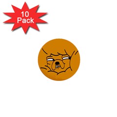 Adventure Time Jake The Dog 1  Mini Buttons (10 Pack)  by Sarkoni
