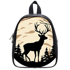 Deer Wildlife School Bag (small) by Sarkoni