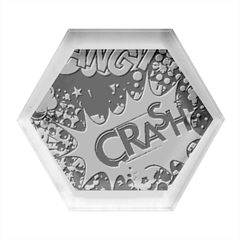Crash Bang Adventure Time Art Boom Graffiti Hexagon Wood Jewelry Box by Bedest