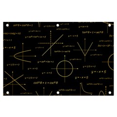 Abstract Math Pattern Banner And Sign 6  X 4  by Hannah976