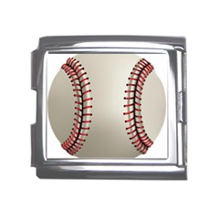 Baseball Mega Link Italian Charm (18mm) by Ket1n9