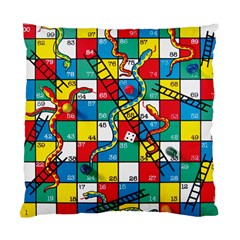Snakes And Ladders Standard Cushion Case (two Sides) by Ket1n9