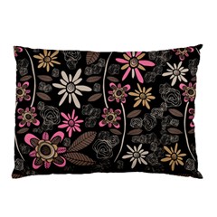 Flower Art Pattern Pillow Case by Ket1n9
