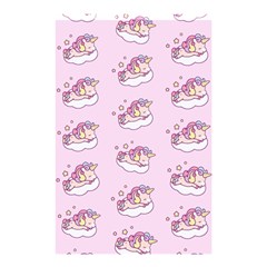 Unicorn Clouds Colorful Cute Pattern Sleepy Shower Curtain 48  X 72  (small)  by Grandong