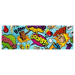 Graffiti Word Seamless Pattern Banner And Sign 12  X 4  by Bedest