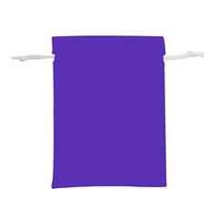 Ultra Violet Purple Lightweight Drawstring Pouch (l) by bruzer