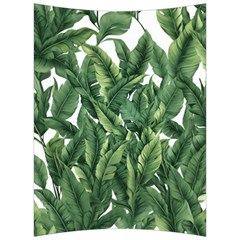 Tropical Leaves Back Support Cushion by goljakoff