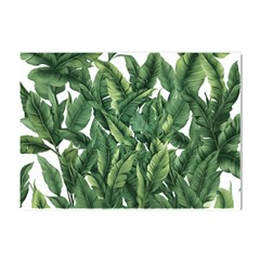 Tropical Leaves Crystal Sticker (a4) by goljakoff