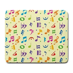 Seamless Pattern Musical Note Doodle Symbol Large Mousepad by Apen