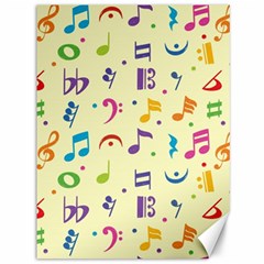 Seamless Pattern Musical Note Doodle Symbol Canvas 36  X 48  by Apen