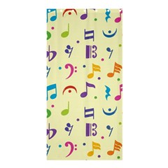 Seamless Pattern Musical Note Doodle Symbol Shower Curtain 36  X 72  (stall)  by Apen