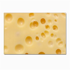 Cheese Texture, Yellow Cheese Background Postcard 4 x 6  (pkg Of 10) by nateshop