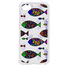 Fish Abstract Colorful Iphone Se by Maspions