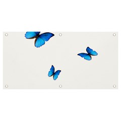 Butterfly-blue-phengaris Banner And Sign 4  X 2  by saad11
