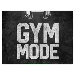 Gym Mode Two Sides Premium Plush Fleece Blanket (baby Size) by Store67