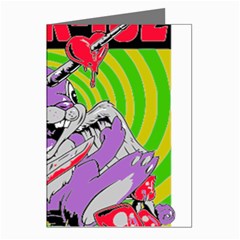 Blink 182 Greeting Cards (pkg Of 8) by avitendut