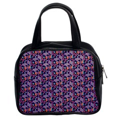 Trippy Cool Pattern Classic Handbag (two Sides) by designsbymallika