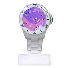 Colorful Labstract Wallpaper Theme Plastic Nurses Watch by Apen