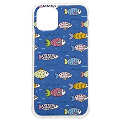 Sea Fish Blue Submarine Animals Patteen Iphone 12/12 Pro Tpu Uv Print Case by Maspions
