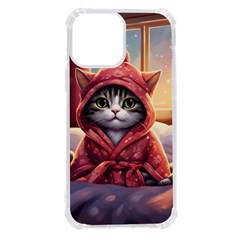 Cat 2 Iphone 13 Pro Max Tpu Uv Print Case by 2607694a