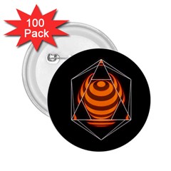 Geometry 2 25  Buttons (100 Pack)  by Sparkle