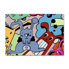 Graffiti Monster Street Theme Sticker A4 (100 Pack) by Bedest