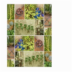 Garden Sanctuary Photo Collage Print Large Garden Flag (two Sides) by dflcprintsclothing